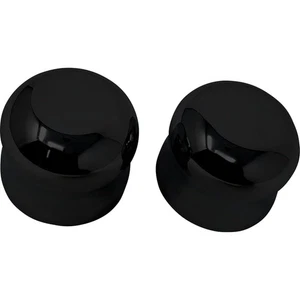 Covingtons Axle Cap - Front - Smooth - Black C0007-B - Picture 1 of 3