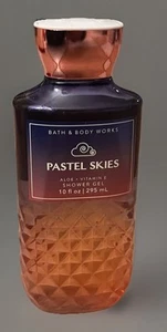 Bath & Body Works PASTEL SKIES Shower Gel Aloe & Vitamin E 10oz Dermat Tested - Picture 1 of 2