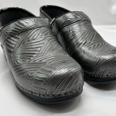 Zueco para zapatos Dansko XP diseño en relieve profesional de cuero gris talla 38 EE. UU. 7,5-8 Foto 1 de 4
