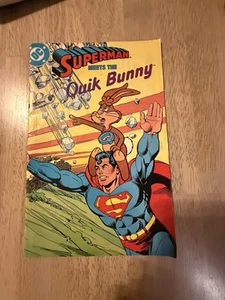 Superman Meets the Quik Bunny (DC Comics 1987) - Imagen 1 de 8