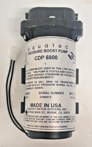 Aquatec CDP 6800 Pressure Boost Pump 24VAC 6840-2J03-B221 Mfg 01/29/09 - Picture 1 of 9
