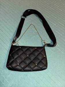 Borsa/borsa a tracolla Topolino convertibile nera nuova senza etichetta vintage 1997 - Foto 1 di 18