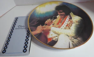 Piatto da collezione Elvis Remembered "Loving You" Susie Morton 10,5" IOB - Foto 1 di 7