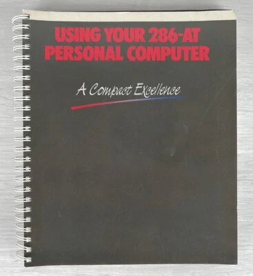 LOGICRAFT 286 AT - MANUALE ORIGINALE - COMPUTER VINTAGE - Immagine 1 di 4