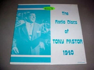 TONY PASTOR SEALED LP Radio Discs of, 1940 - Joyce 2001 - Picture 1 of 1