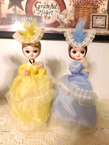 2 MUÑECAS BRADLEY VINTAGE OJOS GRANDES, AZULES Y AMARILLAS, 13 - Imagen 1 de 6