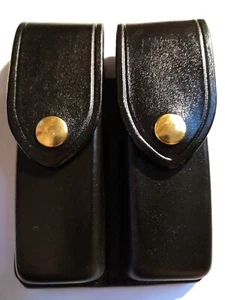 NEU Don Hume geformtes Leder doppelter Magazinclip Halter D407 100.A Beretta 96D - Bild 1 von 7