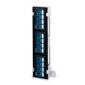 12-port Quickport Patch Block In Black | - Picture 1 of 12