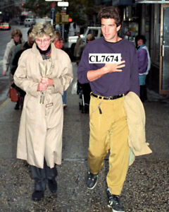 John Kennedy Jr. and Jean Smith at 28th Anniversary of President Assassination