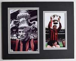 Tony Book Signed Autograph 10x8 photo display Manchester City Football AFTAL COA - Picture 1 of 6