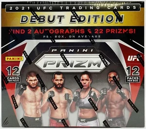 2021 PANINI PRIZM UFC HOBBY BOX NEW FACTORY SEALED - Picture 1 of 2