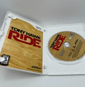 Wii Activision Tony Hawk Ride Video Game - COMPLETE SET WITH CASE AND MANUAL - Picture 1 of 3