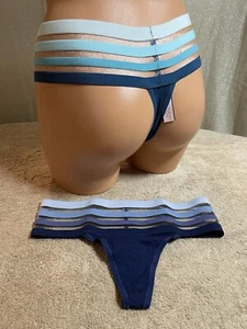 VICTORIA’S SECRET, Size X-Sm, (Lot of 2), Thong Panties with Bands at Waistband. - Picture 1 of 13