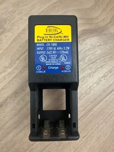 Plug-In Ni-Cd/Ni-MH Battery Charger Digital CH-1800 120V AC 60Hz 3.2W Compact De - Picture 1 of 2