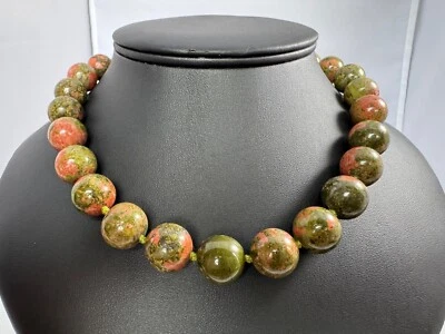 Collar de cuentas Unakite Foto 1 de 4