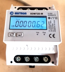 DEASTRON SDM72D-M 3-Phase Electric Energy Meter  /B19 /129 - Picture 1 of 8