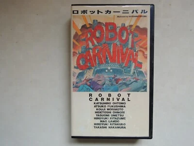 Robot carnival Katsuhiro Otomo movie VHS japan 90min - Image 1 of 4