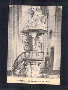 D7243 France Amiens Cathedral interior vintage postcard - Picture 1 of 2