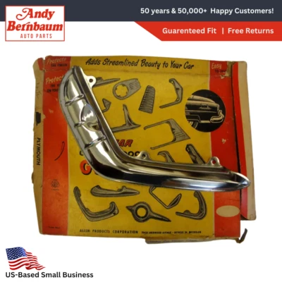 Plymouth Suburban Belvedere 1955 puerta de gasolina filtro de tanque de combustible protector cromado nuevo en stock Foto 1 de 4