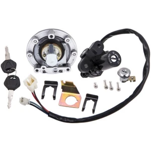 Ignition Switch Seat Gas Cap Lock Key Set for Yamaha 2006-2012 YZF R1 R6 R6S - Foto 1 di 8