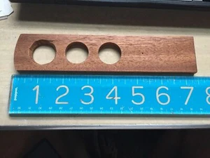 Holzmikroskopbox 3 Löcher Teilregal Objektivteile Unitron AO Leitz Zeiss - Bild 1 von 3