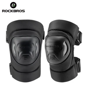 ROCKBROS Motorcycle Knee Pad Windproof Warm EVA Protective Gear Shockproof - Picture 1 of 9