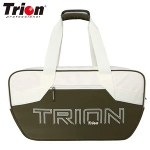 Trion 2025 Dolphin Boston Bag Badminton Racquet Racquet Sports Bag Olive NWT - Picture 1 of 7