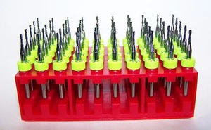 (50) 1/16" (.0625") 2 TERMINALES DE CARBURO DE FLAUTA - NUEVO Kyocera Tycom 1600.0625.250 - Imagen 1 de 4