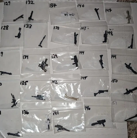 TONS OF GUNS (25 mid-length) star wars accessories for 3.75'' action figures Cover