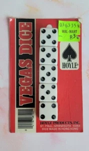 Vegas Würfel 5er-Pack Hoyle Neu Old Stock St. Paul MN - Bild 1 von 3