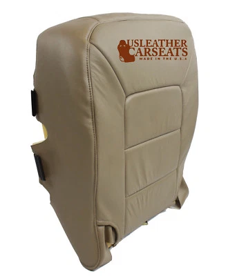 2003-2006 Ford Expedition Limited Driver Bottom Synthetic Leather Seat Cover Tan - Image 1 of 4