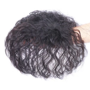 Peluca Top 100 % rizada para mujer hombre - Imagen 1 de 6