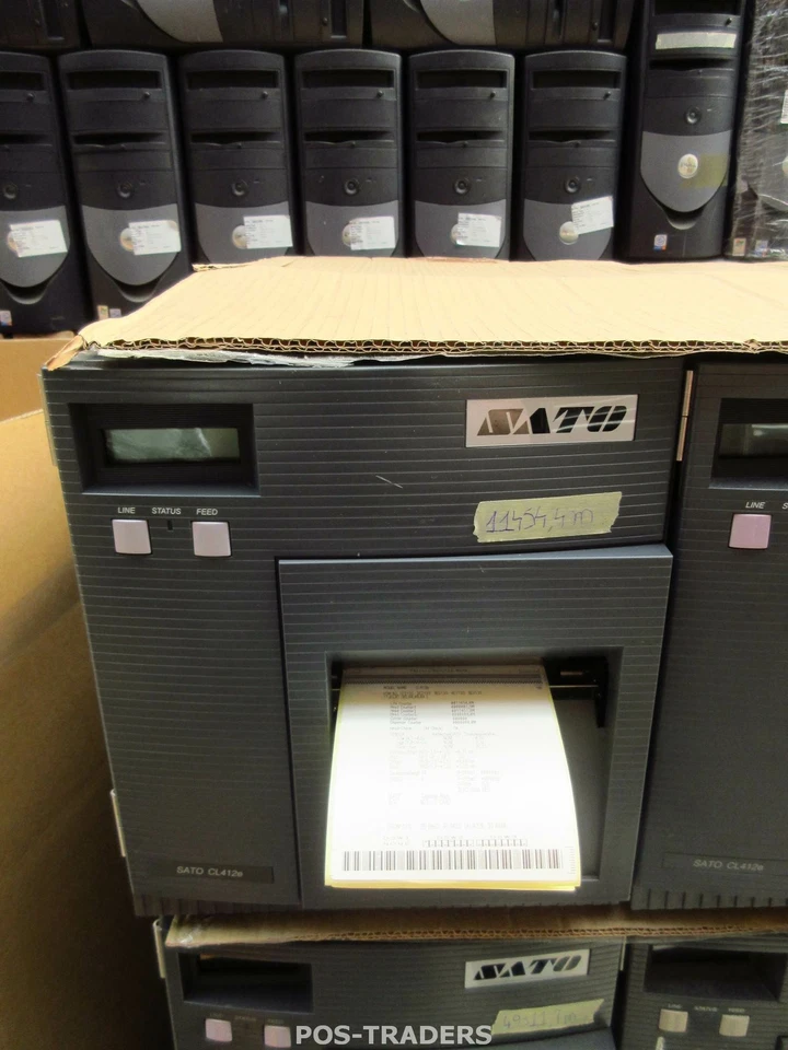 SATO CL412E Thermal Label Drucker DT/TT 203 Dpi 104MM Parallel - 11454,4 METERS - Bild 1 von 4