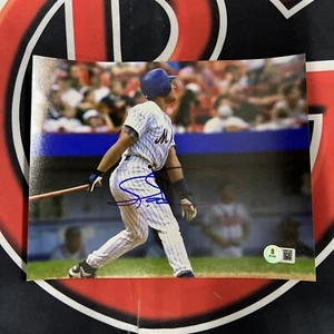 Todd Hundley Autographed New York Mets Signed 8x10 Photo Beckett BAS - Picture 1 of 3