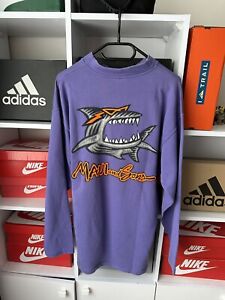 VINTAGE MAUI AND SONS SHARKS 80s SURF SWEATSHIRT TOP SIZE XL