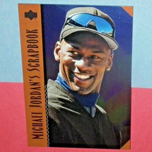 1994 MICHAEL JORDAN Upper Deck Scrapbook Insert MJ1 Bulls Birmingham Barons - Picture 1 of 2