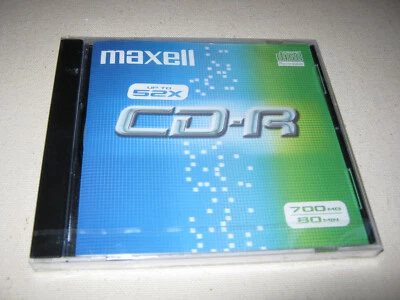 MAXELL CD-R Recordable Compact Disc, 80 min 700MB - NEU - Bild 1 von 2