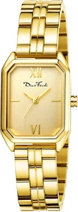 Women'S Petite Gold Watch,Dress Analog Waterproof, Stainless Steel Bracelet Watc - Picture 1 of 7