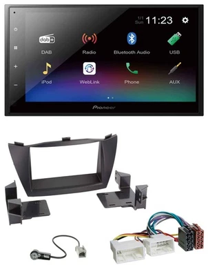 Pioneer USB Bluetooth DAB 2DIN MP3 Autoradio für Hyundai Tucson 2010-2015 - Bild 1 von 4