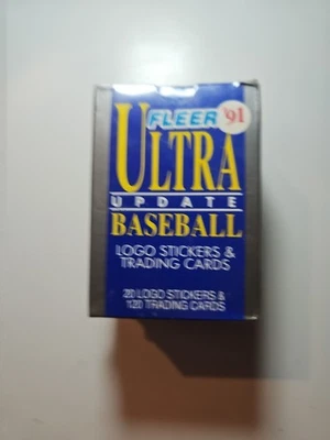 1991 FLEER Ultra Update Baseball Cards Factory Sealed Set With Vintage Sales Tag - Image 1 of 4