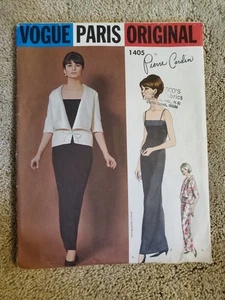 Vogue Paris Original 1405 Pierre Cardin Sz 14, B34 - Picture 1 of 5
