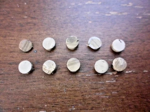 1984 Chrysler LeBaron Woody - Exterior Faux Wood Plug Mix Size Lot 10 pcs. OEM - Picture 1 of 5