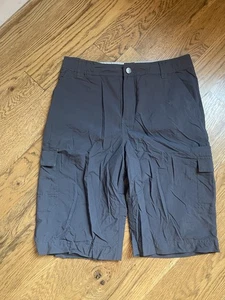 REI boys cargo outdoor camp shorts size L 14/16 Waist 28 Hiking Men Camping - Picture 1 of 8
