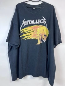 CAMISA METALLICA VERANO SH*T TOUR 1994 ESTILO VINTAGE GILDAN CALAVERA NEGRA TALLA 4XL - Imagen 1 de 4