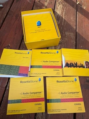 Rosetta Stone 2017 Spanish (Latin America) Level 1-3 Set No Headphones - Image 1 of 3