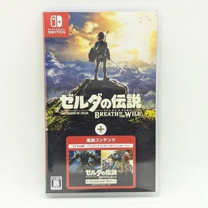 The Legend of Zelda Breath of the Wild + Expansion Pass JAPAN Nintendo Switch - Picture 1 of 3