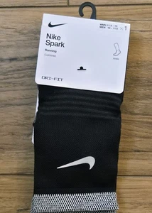 Calcetines tobilleros acolchados Nike Spark negros W 11,5-13, M 10-11,5 CU 7199-010 - Imagen 1 de 4