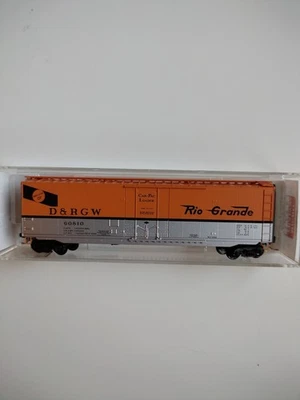 Micro-Trains MTL DENVER & RIO GRANDE WESTERN D&RGW 60810 N Scale Box Car 32220 - Image 1 of 4