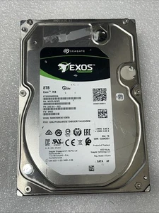 Not Working Seagate 3.5" Exos 7E8 8TB SATA 6Gbps HDD ST8000NM000A - Afbeelding 1 van 2
