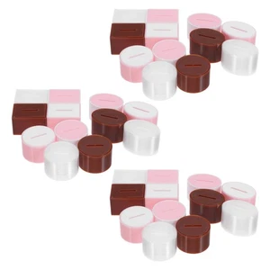 24 Piezas Mini Pañuelo - Caja Casa de Muñecas-Pañuelo Accesorios Miniatura - Imagen 1 de 12